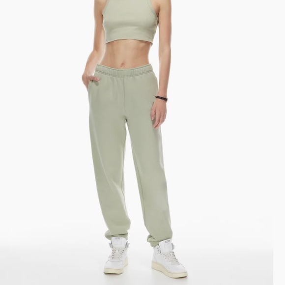 Aritzia Cozy Fleece Boyfriend Sweatpants - size 2XS - Picture 5 of 5